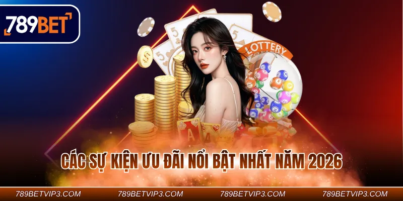 Các sự kiện ưu đãi nổi bật nhất năm 2026