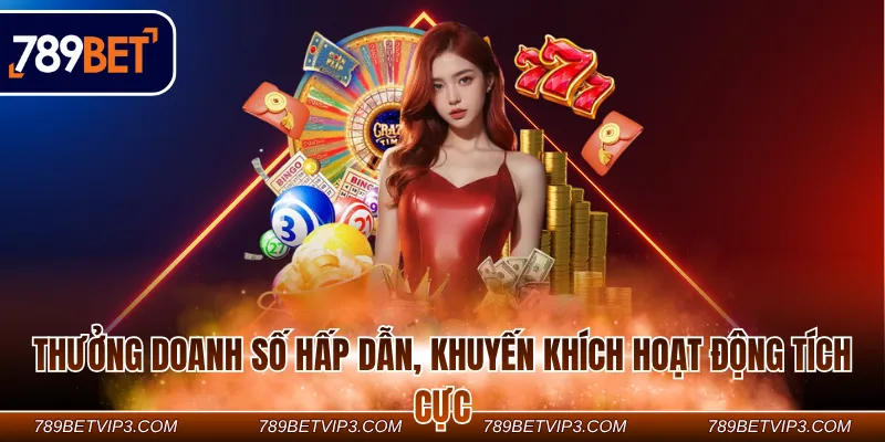 Thưởng doanh số hấp dẫn, khuyến khích hoạt động tích cực